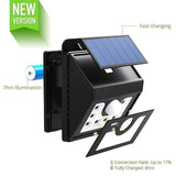 Mpow 8 LED Solar Motion Sensor Lights Waterproof - Snap A Gadget