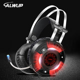 ALWUP A6 Gaming Headphones for Computer PC