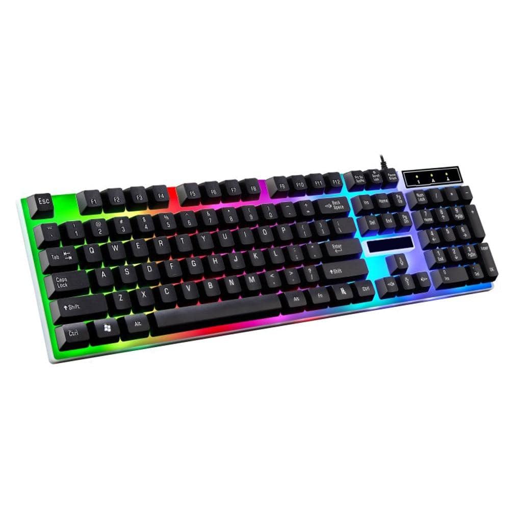 LED Backlight Game USB Cable Mechanical Keyboard - Snap A Gadget