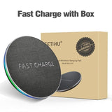 GETIHU 10W Fast Qi Wireless Charger For iPhone & Samsung - Snap A Gadget