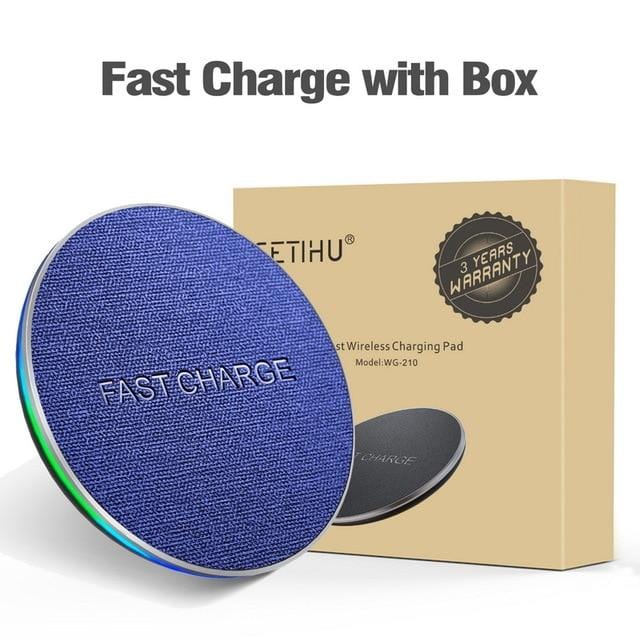 GETIHU 10W Fast Qi Wireless Charger For iPhone & Samsung - Snap A Gadget