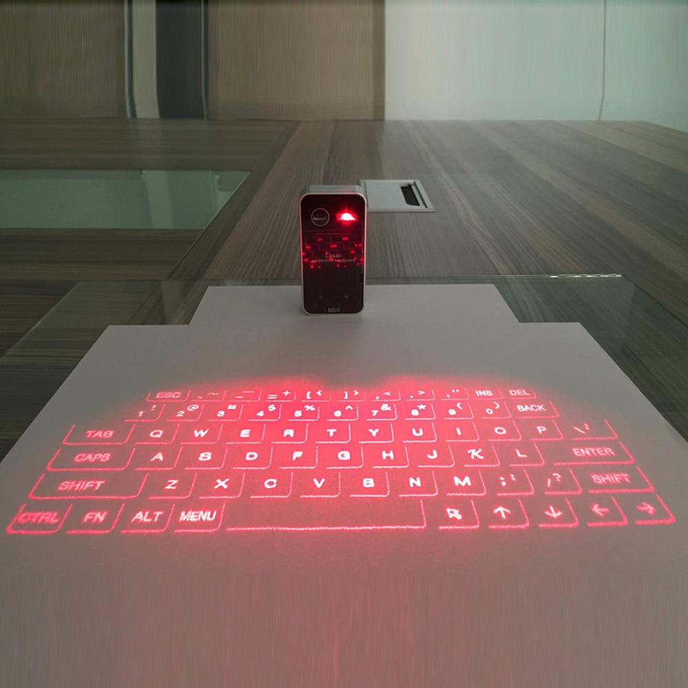 Portable Bluetooth Wireless Virtual Laser Keyboard - Snap A Gadget